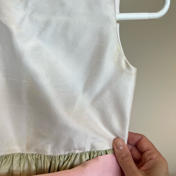 Susanne Lively Designs Silk dress with sash - Picture 6 of 8